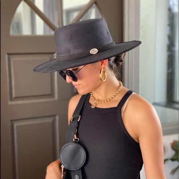 Melissa Cordobés Suede wide Brim Hat main image 14